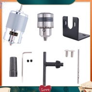 clara775 Motor 10000Rpm DC 12V Lathe 775 Motor with  Hand Drill Chuck and Milling Machine Mounting B