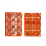 5pcs/1pc 2-3 Joint 5*7cm Universal Experiment Matrix Circuit Board Two Holes Three Connected Hole 5x