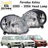 Perodua Kelisa 2000 - 2006 Head Lamp Head Light Lampu Depan Lampu Besar 前头车大灯 2001 2002 2003 2004 20