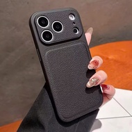 High Quality Luxury Smooth Leather Iphone Case Imitation Iphone 17| SUNNY Case