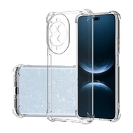 Clear Soft Shockproof Case Cover For Huawei Mate 70 Rs Nova 14 Y60 Y61 Y70 Plus Y72 Y90 Y91 Pura 80 