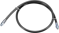 QUARKZMAN Grease Gun Hose 39.3 Inch 10000 PSI Spring Flex High Pressure Quick Release for Grease Rep