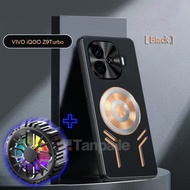เคสระบายความร้อนโลหะทองแดงสำหรับ VIVO IQoo Z9 Turbo+ Z9X Z8 Z7 12 11 10 9 8 Neo9 Neo8 Neo7 Neo6 Neo5