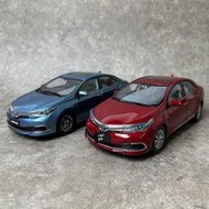 【免運】原廠1:18 一汽豐田 卡羅拉雙擎 TOYOTA COROLLA 仿真合金汽車模型