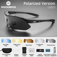 ROCKBROS Cycling Polarized glasses Bike Photochromic Outdoor Sports Sunglasses MTB PC Goggles Eyewea