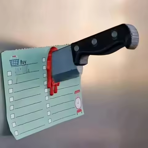 Mini Funny Knife Magnetic Fridge Stickers 3D Fun Axe Fridge Magnet Home Decorations home accessories