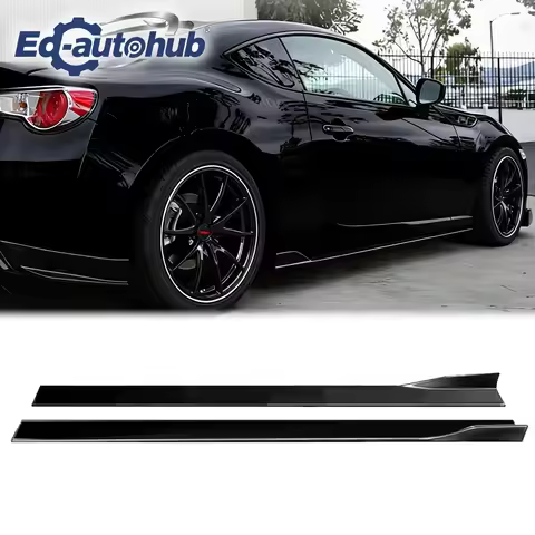Gloss Black Side Skirt Extension Lip Rocker for Subaru BRZ 86 SCION FRS Legacy - Enhance Vehicle Aes