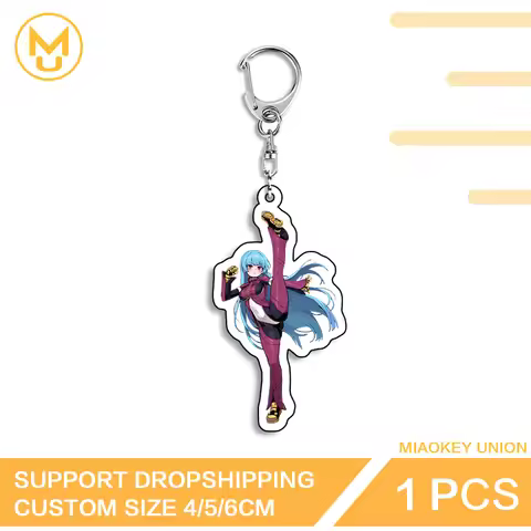 NSFW Kula Diamond Pendant Keyring Alluring Big Boobs Girl Personality Game Waifu Props Suitable For 