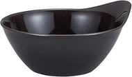Miyamoto Sangyo Large Bowl, Kurodan, 43.3 fl oz (1,100 ml), Easy to Grip, Clean Coated