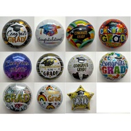 18 Inch Congrats & Grad Foil Balloon