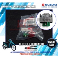 Rectifier Regulator Suzuki Smash 115/ Raider 150 Carb Type / Raider J 110 Genuine Parts