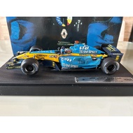 Hot Wheels 1/18 F1 Renault Fleet Renault R25 Alonzo 2005 Game Season Championship Grip Fist Celebrat