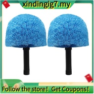 【】Spider Web Remover Brush- Twist-on Design, Cobweb Duster Head Brush(2-Pack), Robust Web Cleaning T