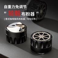 Coffee Powder Distributor Self-Gravity Powder Distributor No Adjustment Needed Pressure Filler Wheel