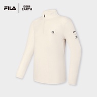 FILA CORE ATHLETICS EXPLORE X BBC EARTH PATHWAYS OF WONDER Men Long Sleeve Top (Beige / Black / Oliv