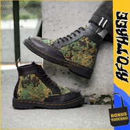 Rfothree Men's Boots Dr Martens Army Camo