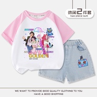 COD 2026KPop Witch Hunters Merchandise Pure Cotton Short-Sleeved t-Shirt Men Women Children Students