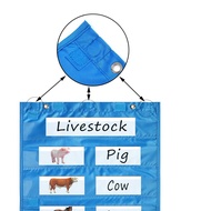 MIHAN Class Schedule Magnetic Education Wall Hanging Learning Resources