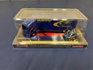 Takara choro Q Subaru transporter set 2 (貨車及Rally WRX8，可順豐到付