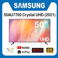 Samsung - 50AU7700 50 AU7700 Crystal UHD 4K Smart TV UA50AU7700JXZK