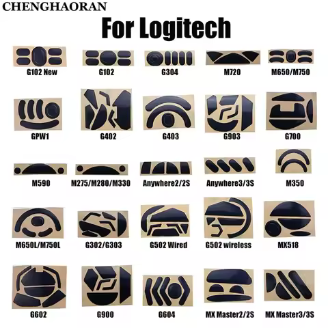 1set Mouse Feet Skates Pads For Logitech G102 G302 G304 G402 G403 G502 G903 Mx Master 2 2s 3 3S Mous