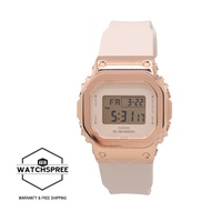 [Watchspree] [New Arrival] Casio G-Shock for Ladies' Metal-Clad Bio-Based Beige Resin Band Watch GMS5600UPG-4D GM-S5600UPG-4D GM-S5600UPG-4