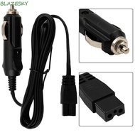 BLAZESKY Mini Fridge Lead Plug Wire, 2m Replacement Wire Car Refrigerator Lead Cable, Power Cord 2 P