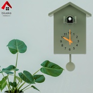 Cuckoo Clock with Chimer Minimalist Cuckoo Sound Clock with Pendulum Delicate Cuckoo Clock Bird Hous