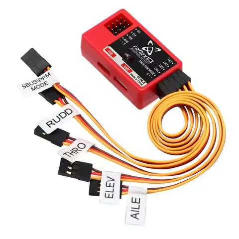 AM-For FMS Reflex V3 Flight Controller Gyro Stabilizer RC Aircraft FMS Warbird Fixed Gyro Functional