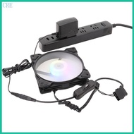 32cm DC5.5x2.1mm Plug to 4Pin for Molex Computer PC Case Fan Power Adapter Cable