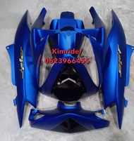 ชุดสี เฟรม มีโอตาเดียว มีโอ MX115 ตาโต mio 1ตา รถปี 2006-2007 จำนวน 5ชิ้น สีน้ำเงินด้าน
