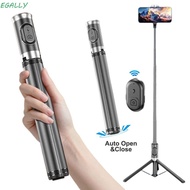 EGALLY Selfie Stick Tripod, Auto Pop-Up Extendable Bounce Selfie Stick, Portable 360° Rotation Remot