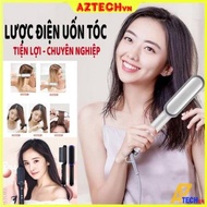 FH 909 Professional Electric Hair Styling Comb - Curler - Straightener - Hair Straightener - Quick S