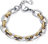 Pulsera Viceroy 75363P01019 acero bicolor mujer, Alloy Steel