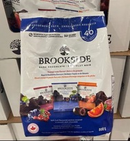 現貨 Brookside Dark Chocolate 黑巧克力 20g x 40包 (巴西莓和藍莓x20,橙和桃子x10,石榴x10)exp.  Nov 2023 $169