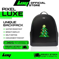 LOY Pixel Luxe LED Backpack With Pixel Art LED Screen 4096