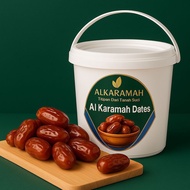 Tunisian Honey Bucket Dates 750gr | Non-Stemmed Dates | Tunisian Dates Honey Bucket Packaging