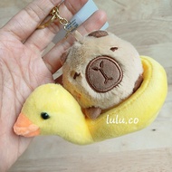 GANTUNGAN CAPYBARA DUCK GK041 doll keychain