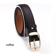 Tali Pinggang Wanita Dengan Gesper Pin Ringkas Bergaya Digayakan Dengan Seluar Jeans Women Belt