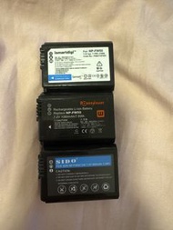 Sony NP-FW50 電池 (3粒)