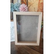 KAYU 3d wooden frame / frame / frame object size 6R 15x20 + shatterproof acrylic glass