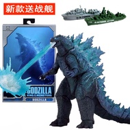 Godzilla Vs โมเดลตุ๊กตาไดโนเสาร์คิงคองมอนสเตอร์ดอกบัวแดงพลังนิวเคลียร์เวอร์ชันภาพยนตร์ของเล่นและสินค้าพัดลม