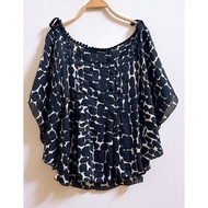 Japanese women's chiffon blouse - 2 Hand L)