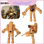 Plush Skibidi Toilet Pixelated Mutated Tv Man Handsome