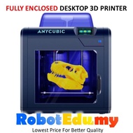 [Ready Stock]  ANYCUBIC 4MAX Pro 4 Max FDM Ultrabase Touch Screen Fully Enclosed Indoor Desktop Larg