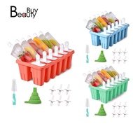 Homemade Popside Mold, 12 PCS Ice Popsicle Molds, Reusable Popsicle Molds Silicone BPA Free, Ice Popsicle Molds