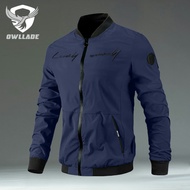 EAGLADE Bomber Casual Jacket for Men 6024 in Blue Waterproof D04