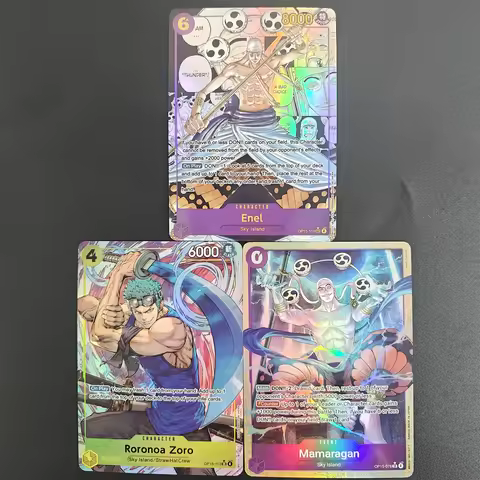 Proxy ONE PIECE Card Manga Enel SEC OP15-118 Adventure on KAMI’s Island English TCG Anime Cards