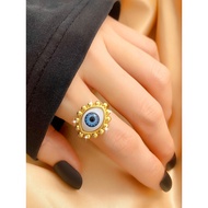 Cincin Jewelry accessories gold Zircon ring Adjustable Emas Korea 18k Gold Rings Women fashion ring