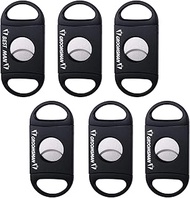 6 Pcs Groomsmen Wedding Gift for Best Man Groomsman Gifts,Guillotine Double Blade Stainless Steel Cu